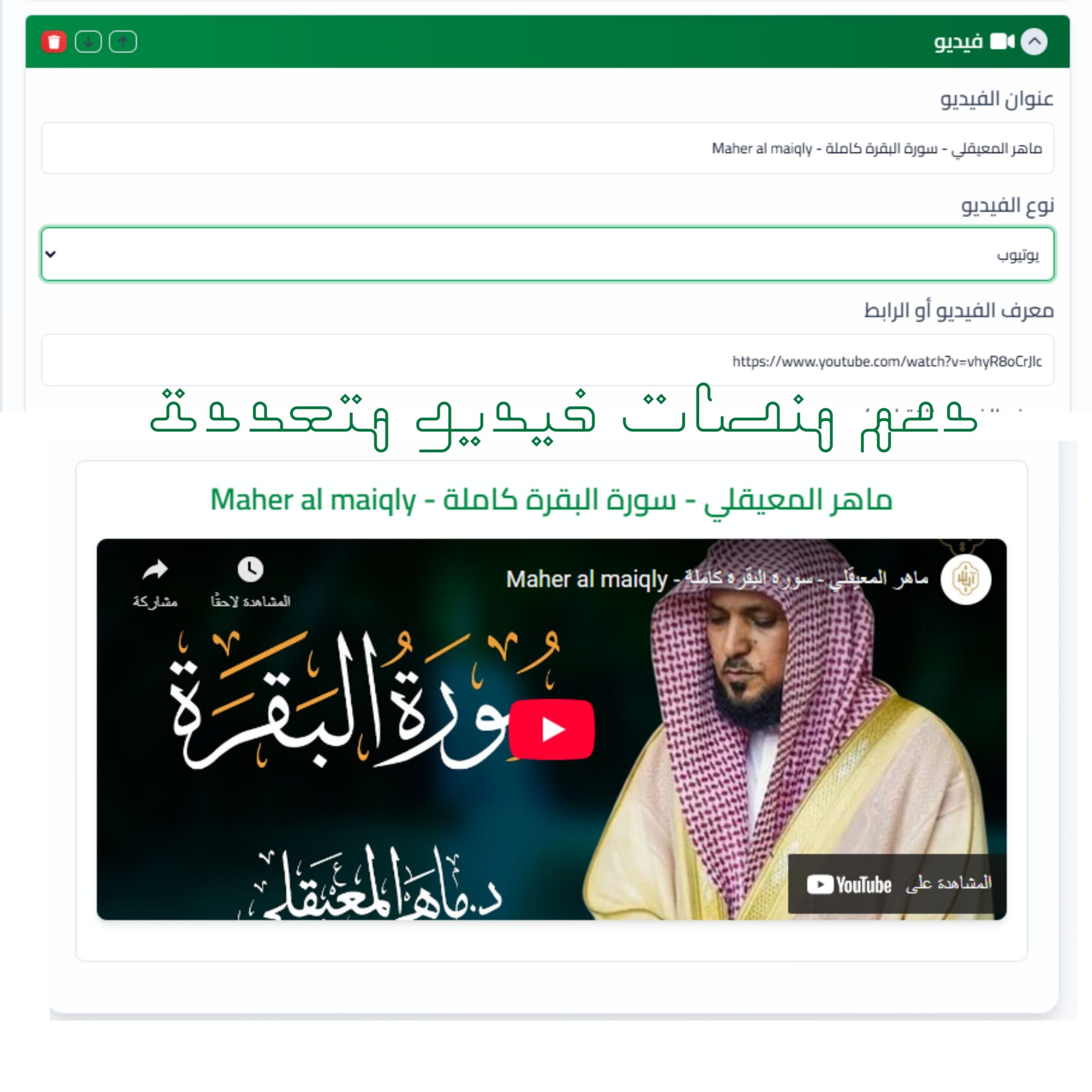 مقاطع الفيديو